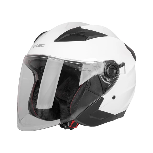 W-TEC Barcela Open Helm - weiß glänzend