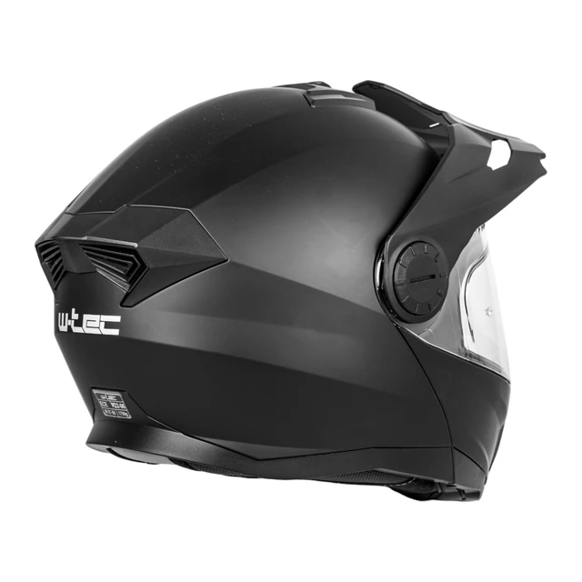 W-TEC Biscaia P/J aufklappbarer Enduro-Helm - béžová matná