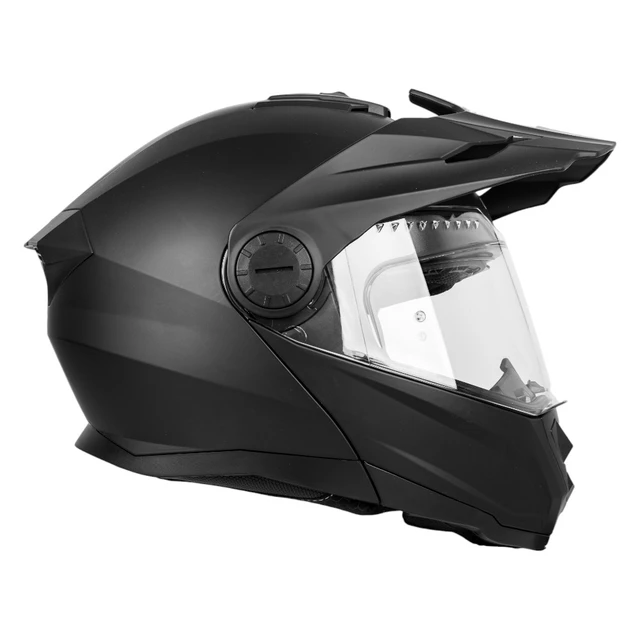 W-TEC Biscaia P/J aufklappbarer Enduro-Helm - béžová matná