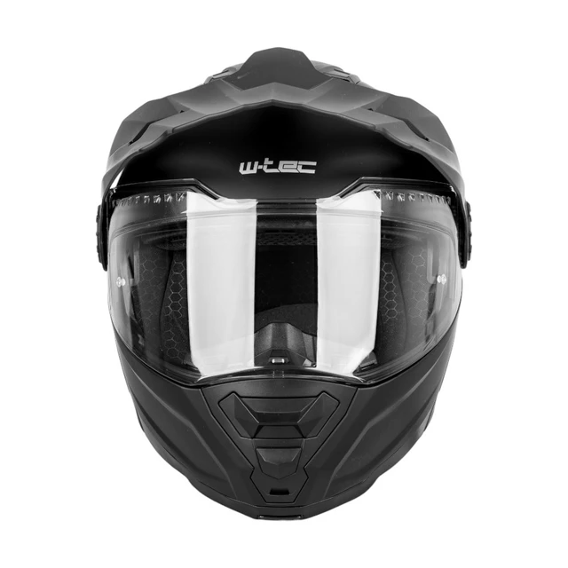 W-TEC Biscaia P/J aufklappbarer Enduro-Helm - béžová matná