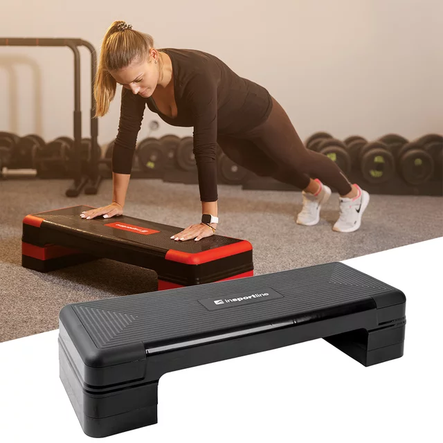 inSPORTline AS250 Aerobic Step - schwarz