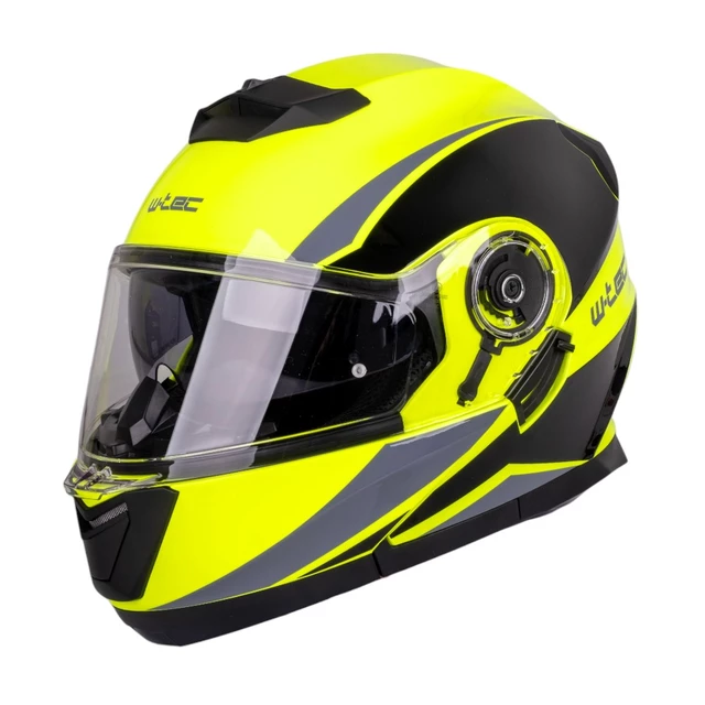 W-TEC Banelmeda Klapphelm - schwarz-fluo gelb