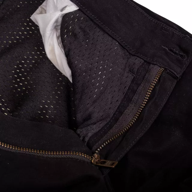 W-TEC Komehana Damen-Moto-Jeans - schwarz