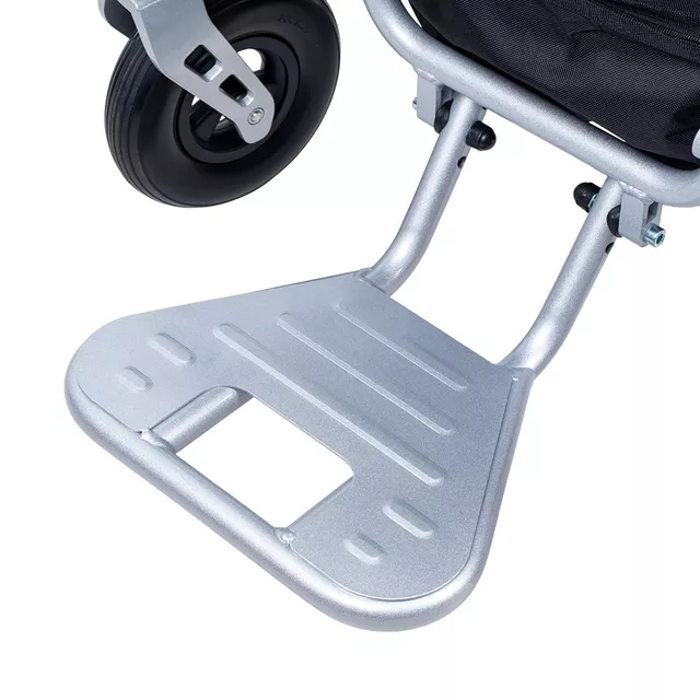 inSPORTline Hawkie Evo II Elektrorollstuhl mit verstellbarer Rückenlehne 700W - silber