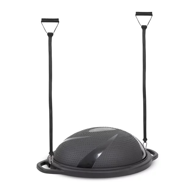 inSPORTline Dome Hold Balance Matte mit Gummiexpandern 100 cm / 4,6 kg - schwarz