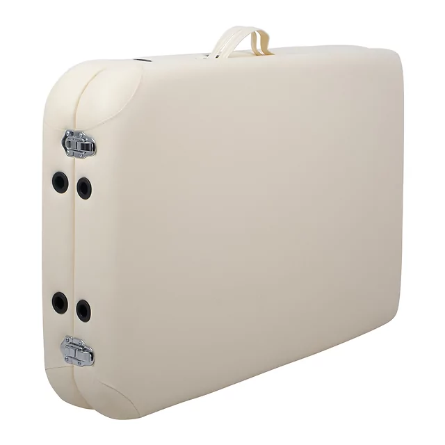 Massageliege inSPORTline Morrani 186x60x62,5-85,5 cm 2-teilig Aluminium - schwarz