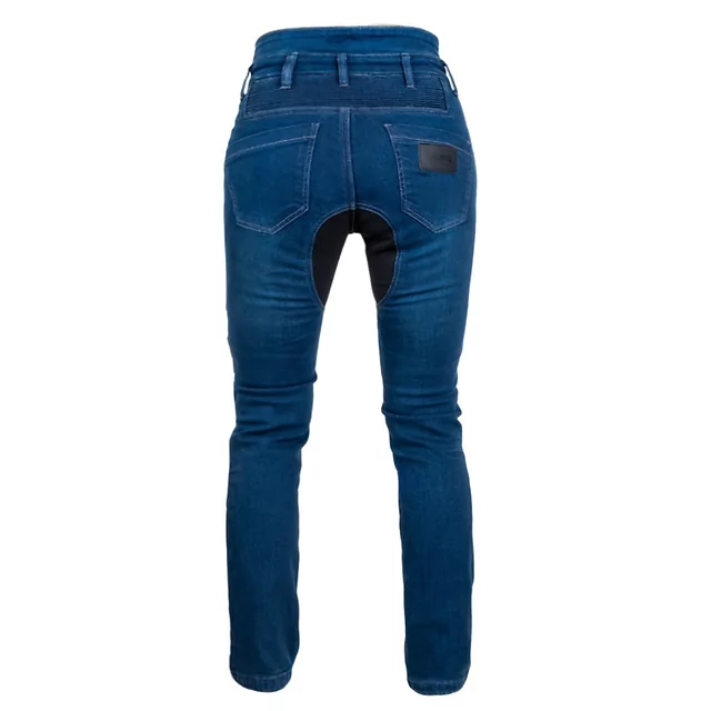 Damen-Moto-Jeans W-TEC Biterilla Eva Lady - blau