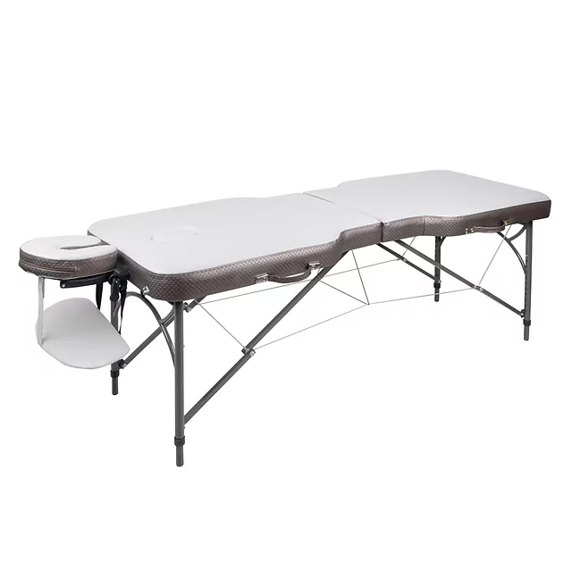 Massageliege inSPORTline Kiyora 186x70x62,5-85,5 cm 2-teilig Aluminium