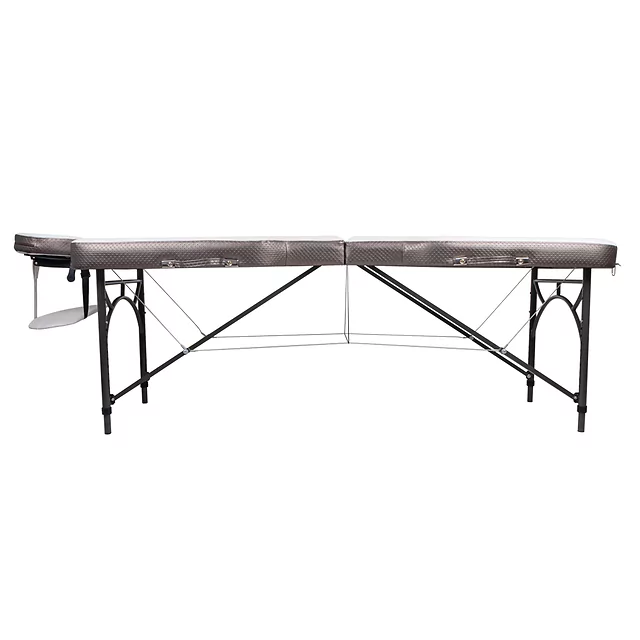 Massageliege inSPORTline Kiyora 186x70x62,5-85,5 cm 2-teilig Aluminium