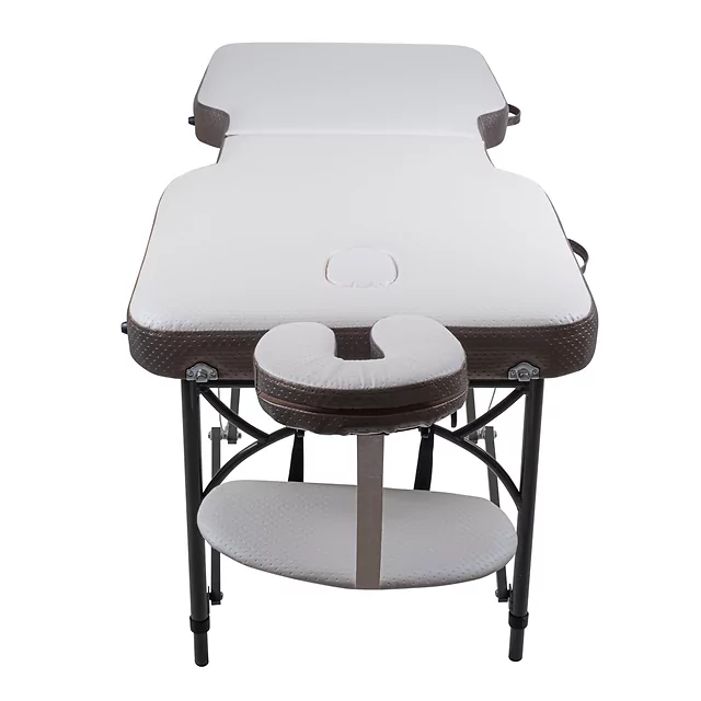 Massageliege inSPORTline Kiyora 186x70x62,5-85,5 cm 2-teilig Aluminium