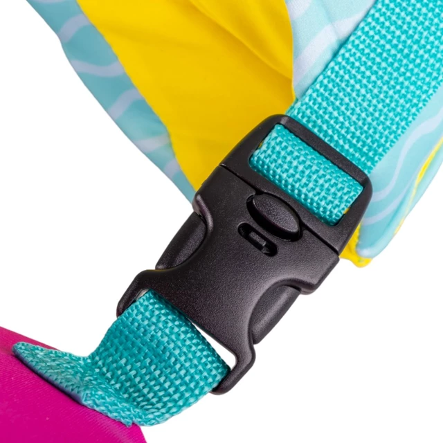 Kinder Schwimmtop mit Ärmeln 2in1 inSPORTline Banarito - rosa