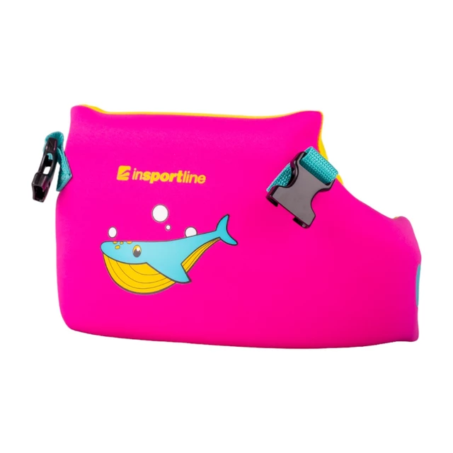 Kinder Schwimmtop mit Ärmeln 2in1 inSPORTline Banarito - rosa