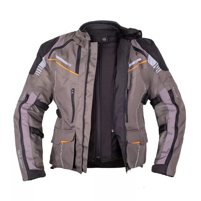 W-TEC Smackton Touring Motorradjacke - schwarz-grün