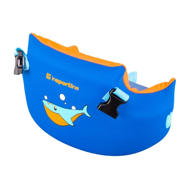 Kinder Schwimmtop mit Ärmeln 2in1 inSPORTline Banarito - rosa