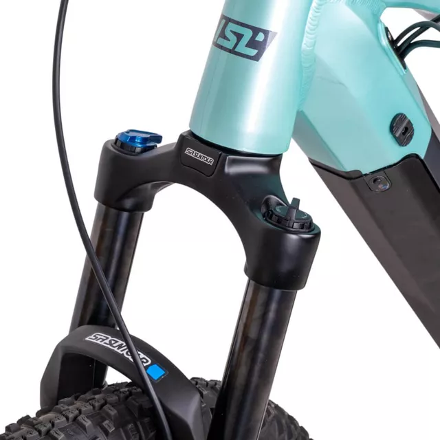 Damen E-Mountainbike inSPORTline ISL Asuki 630 Wh 27,5" - Modell 2025 - Aqua Blue