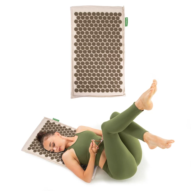 inSPORTline AKU-2000 72x44x2cm Massagematte - beige