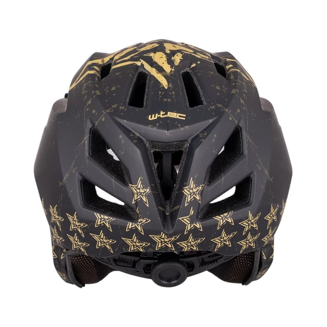 W-TEC Delgada Kinder-Downhill-Helm - Golden Stars
