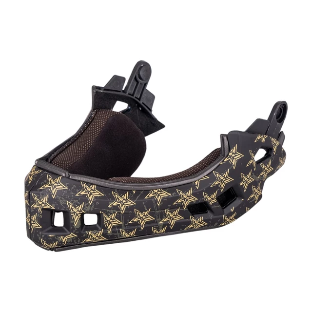 W-TEC Delgada Kinder-Downhill-Helm - Golden Stars