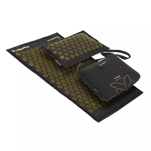 Akupressurmatte und Kissen inSPORTline EcoSpike