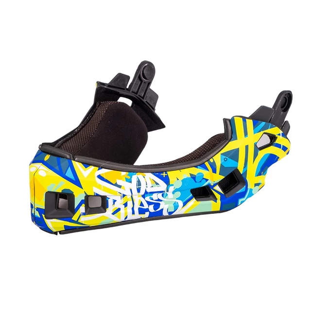 W-TEC Delgada Kinder-Downhill-Helm - Golden Stars