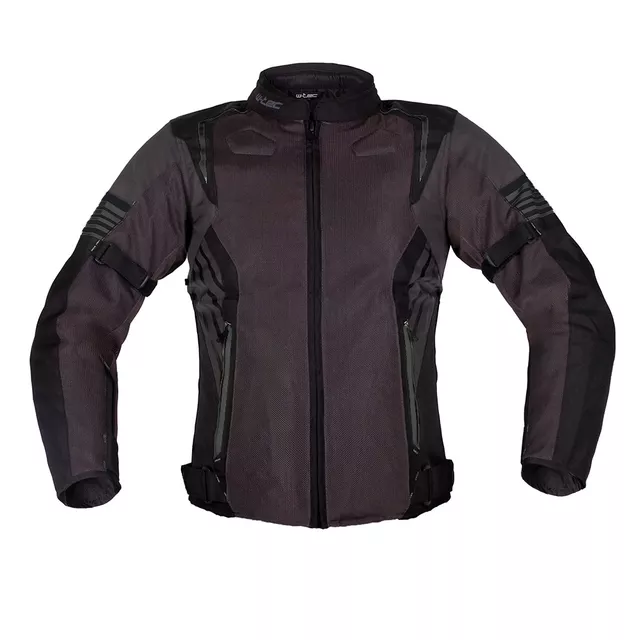 W-TEC Pelyes Sommer-Moto-Jacke - grau