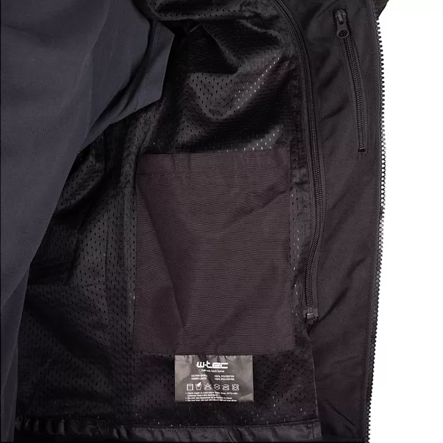 W-TEC Rovin Sommer-Motojacke - černo-zeleno-červená