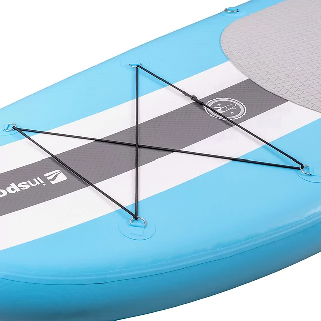 Paddleboard mit Zubehör inSPORTline WaveTrip 10'6" G3 - gelb