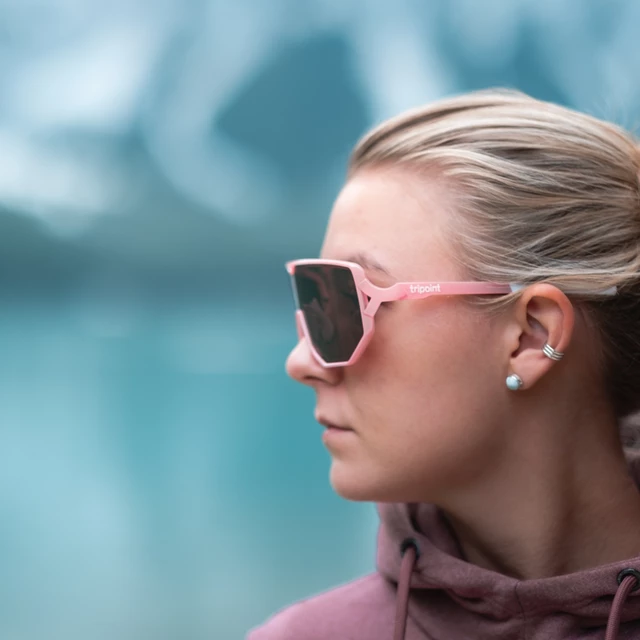 Sport-Sonnenbrille Tripoint Reschen - Matt Black Smoke Cat.3