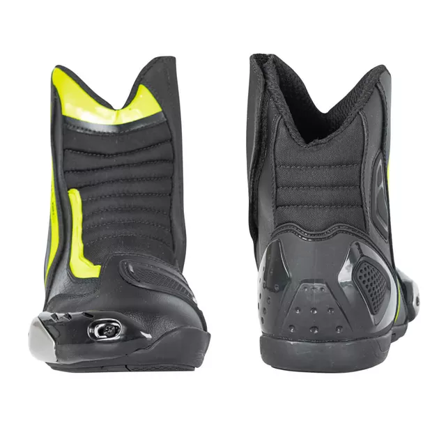 W-TEC GlamCE Motorradstiefel - schwarz-fluo gelb