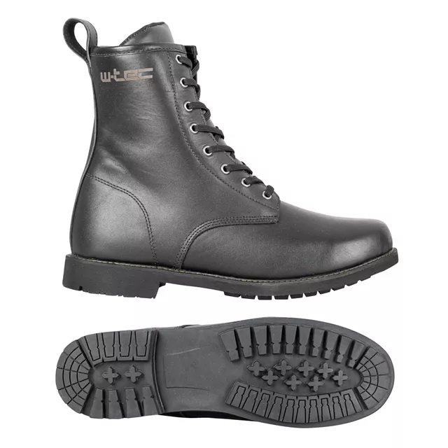 W-TEC Benga Motorradstiefel - schwarz