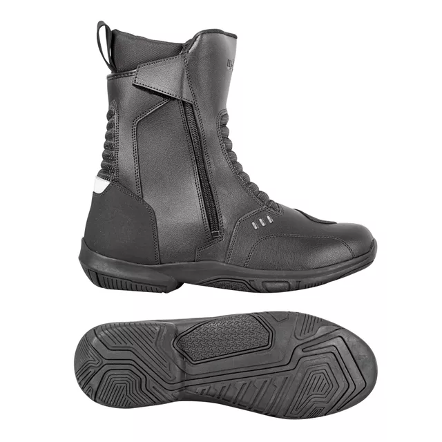 W-TEC Hypron Motorradstiefel - schwarz