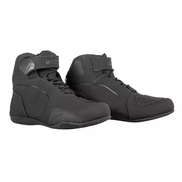 W-TEC Kmaan Motorradstiefel - schwarz - schwarz