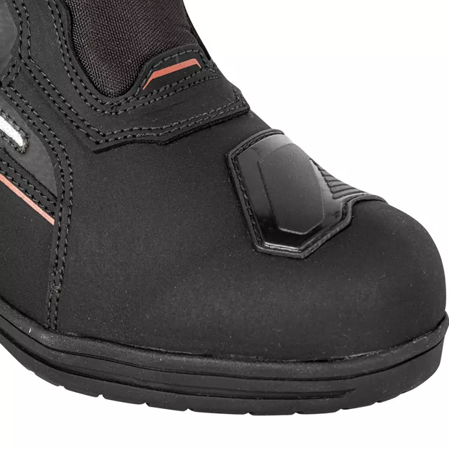 W-TEC Moanna Damen-Moto-Stiefel - černo-červená