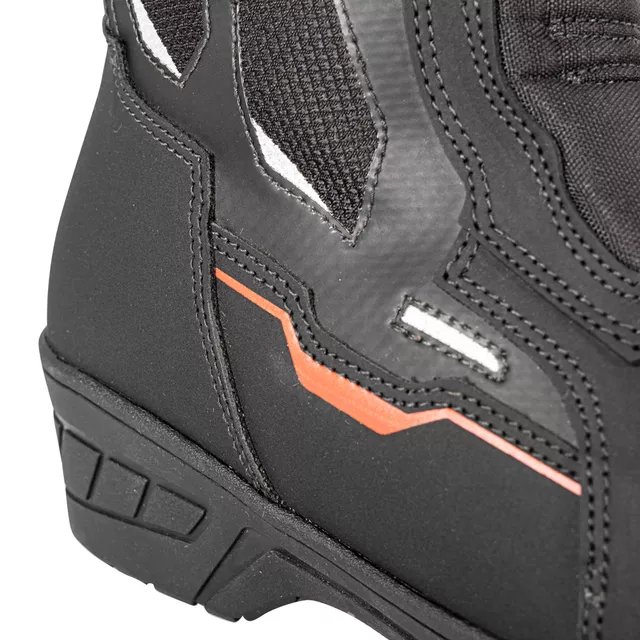 W-TEC Moanna Damen-Moto-Stiefel - černo-červená