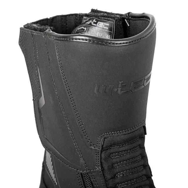 W-TEC Tixten-Motorradstiefel - schwarz