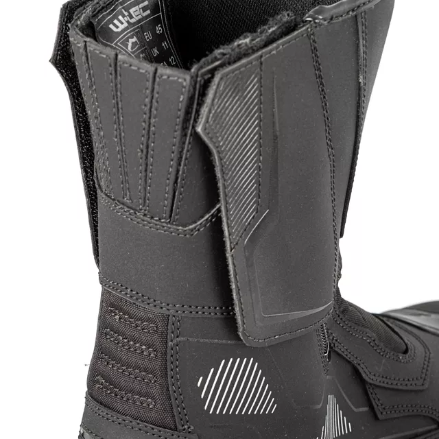W-TEC Tixten-Motorradstiefel - schwarz