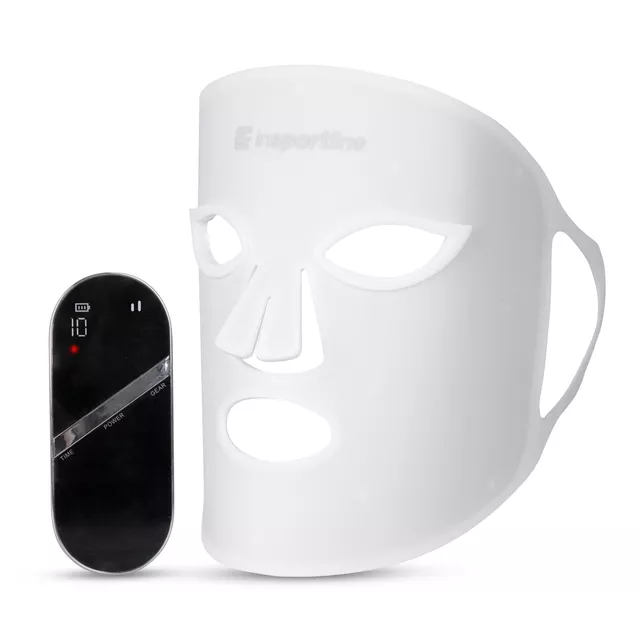 Wiederaufladbare Silikon-LED-Behandlungsmaske inSPORTline Santorina