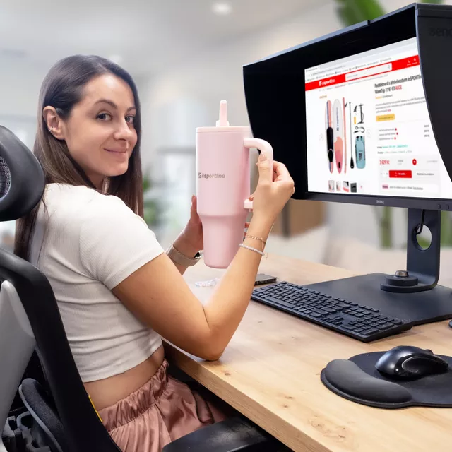 Thermobecher inSPORTline Cocoanna 1200 ml - kávová