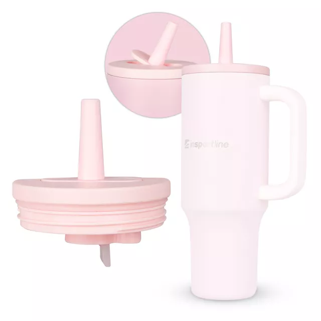 Ersatzdeckel für inSPORTline Cocoanna 1200ml Thermobecher - rosa