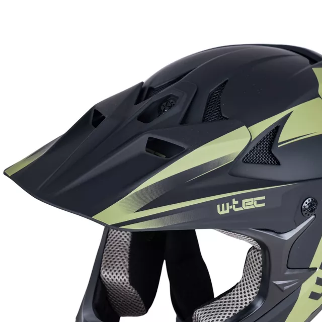 W-TEC Richpike Downhill-Helm - Moss Forest