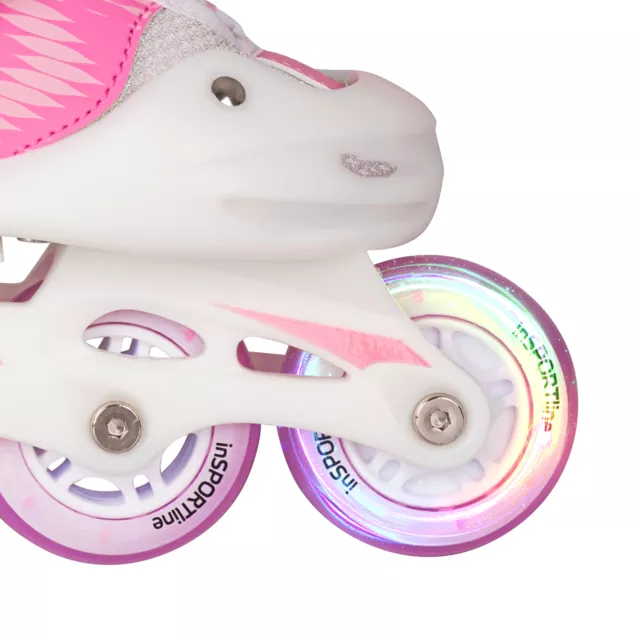 Kinderrollschuhe inSPORTline Caneto mit LED-Vorderrädern