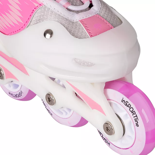 Kinderrollschuhe inSPORTline Caneto mit LED-Vorderrädern