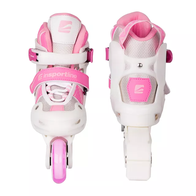 Kinderrollschuhe inSPORTline Caneto mit LED-Vorderrädern