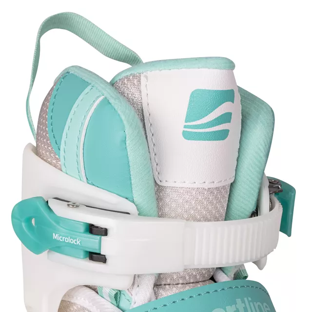 Kinderrollschuhe inSPORTline Tealero mit LED-Vorderrädern