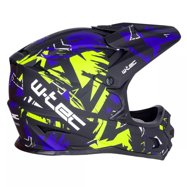 W-TEC Richpike Downhill-Helm - Moss Forest