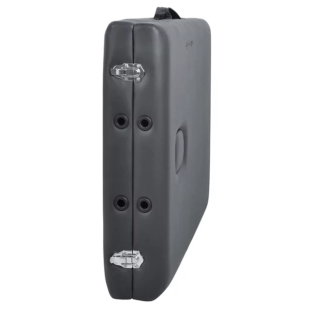 Massageliege inSPORTline Orashi 186x60x62,5-85,5 cm 2-teilig aus Holz - schwarz