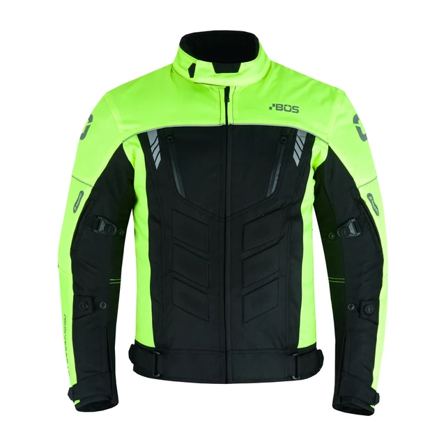 Herren-Motojacke BOS/WD Motorsports Vegas 1.0 - neon
