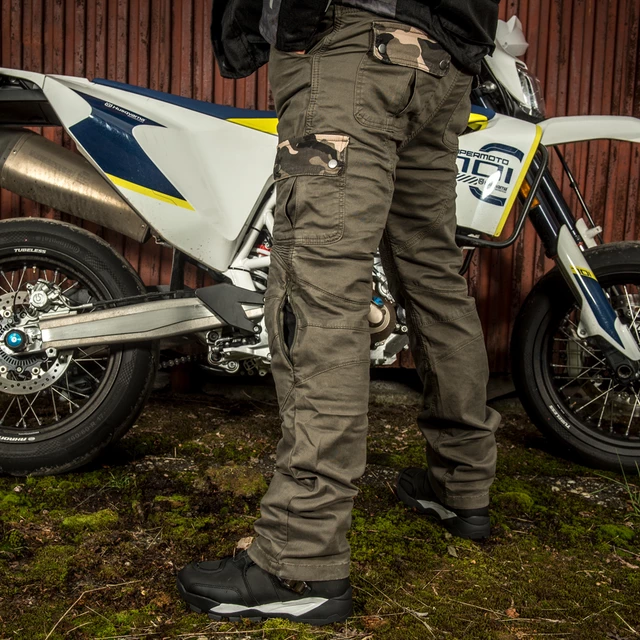 W-TEC Shoota Herren Motorradhose - olivgrün
