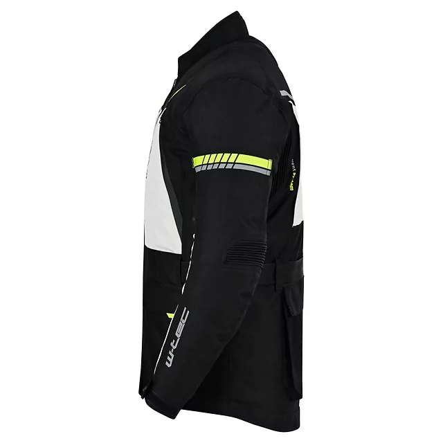 W-TEC Warao Motorradjacke - schwarz-fluo