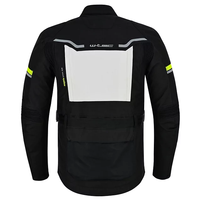 W-TEC Warao Motorradjacke - schwarz-fluo